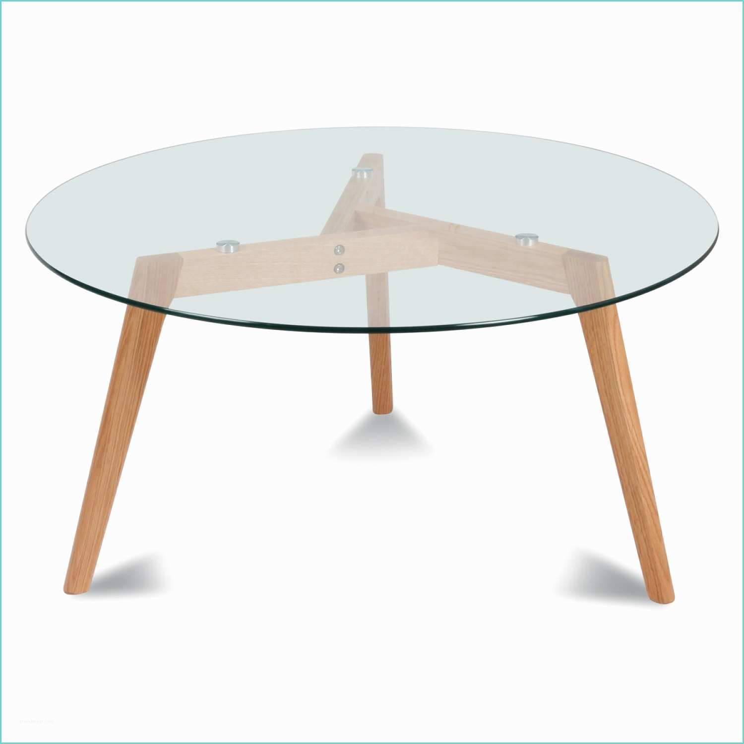 Plateau De Verre Pour Table Table Ronde Plateau De Verre Style Design Demeure Et Jardin