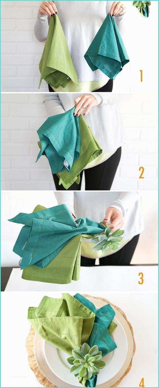 Pliage De Serviette En Papier 2 Couleurs Pliage Serviette En Tissu Ou Papier Pour Une Occasion Spéciale