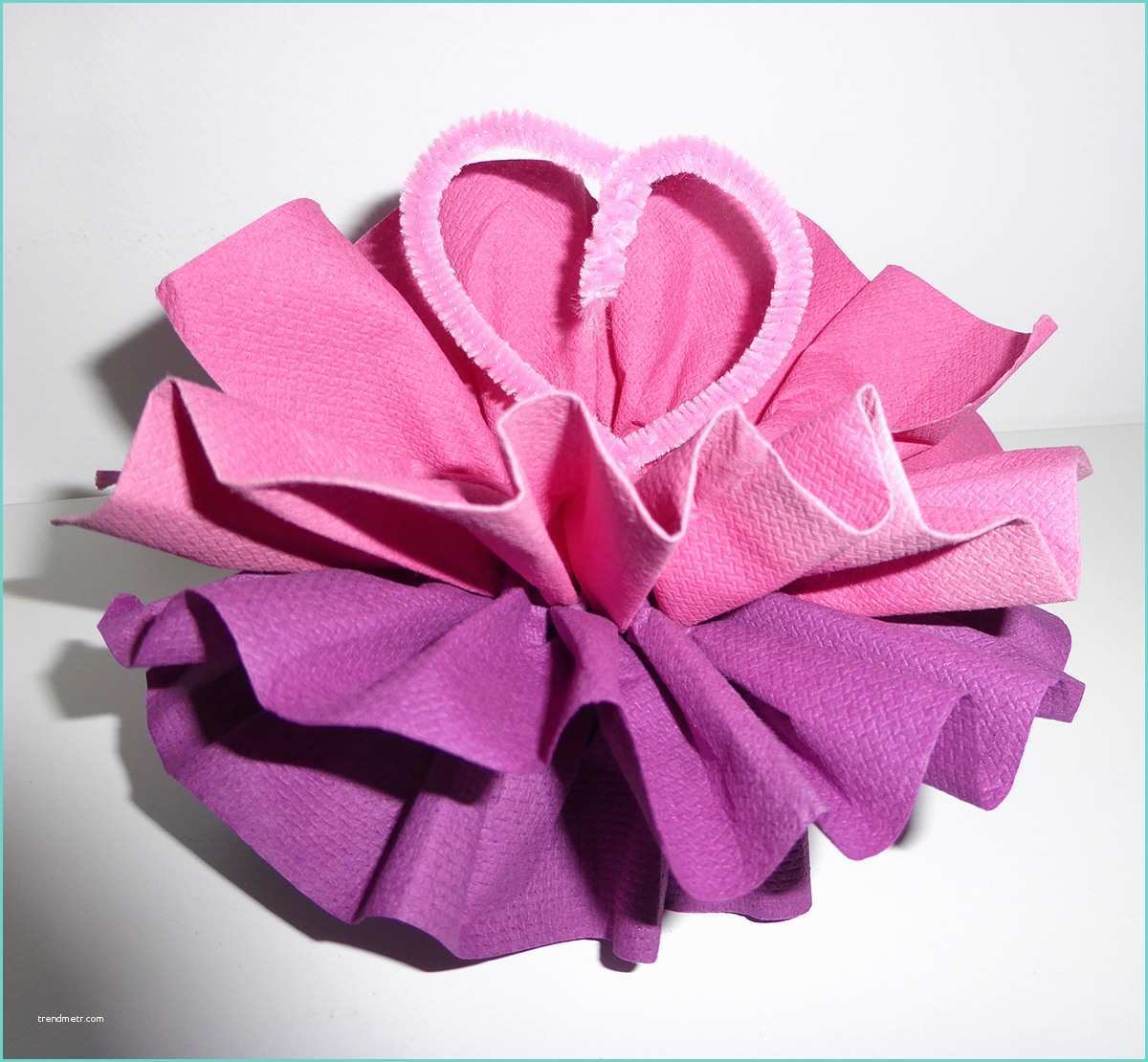 Pliage De Serviette En Papier Facile Fleur Pliage Serviette Papillon 2 Couleurs Fashion Designs