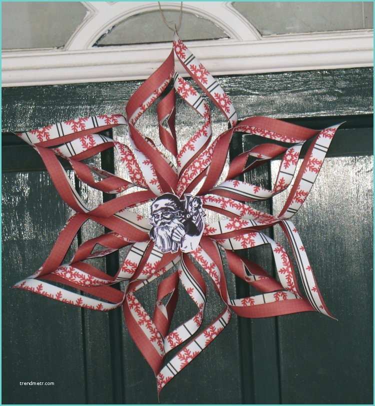 Pliage Etoile De Noel Pliage De Papier Facile Et Découpage En forme D étoile De Noël