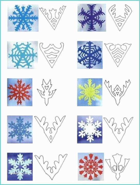 Pliage Flocon De Neige Facile Snowflake Patterns Christmas Diy Pinterest