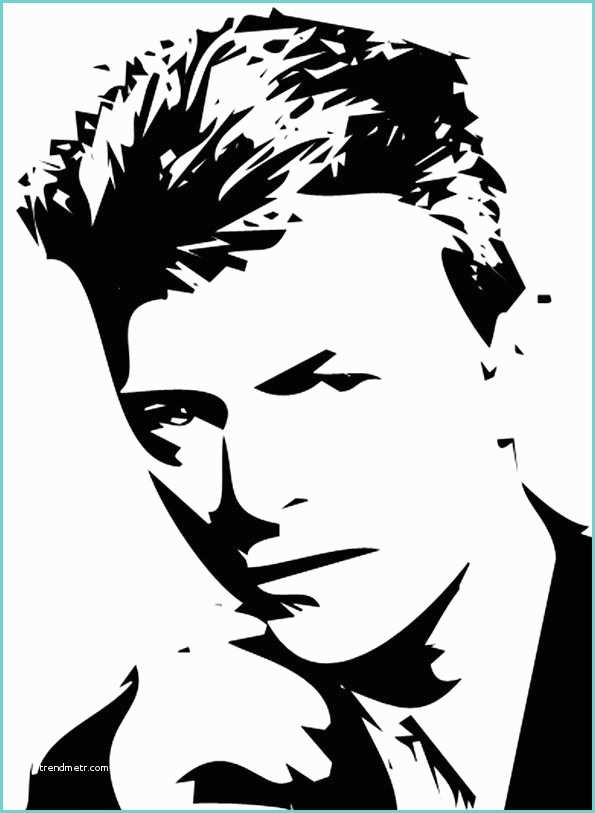 Pochoir Graffiti Imprimer Stencils Bands David Bowie
