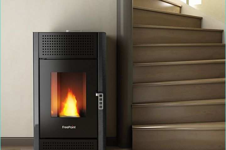 Poele A Granule A Ventouse Leroy Merlin Poêle à Granulés Freepoint Miriam Noir Anthracite 7 Kw