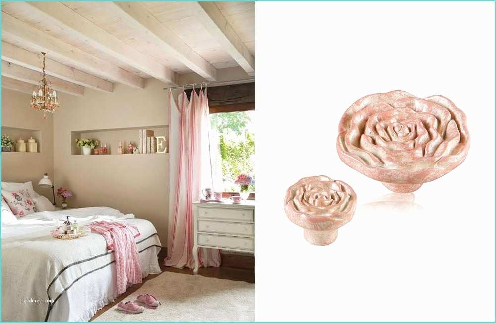 Pomelli A forma Di Rosa Pomelli Unici Per Arredare Casa In Stile Shabby Chic