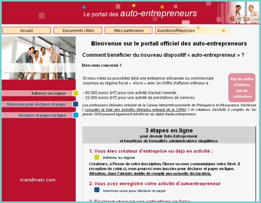 Portail Officiel Des Autoentrepreneurs 10 Sites Pour Les Autoentrepreneurs