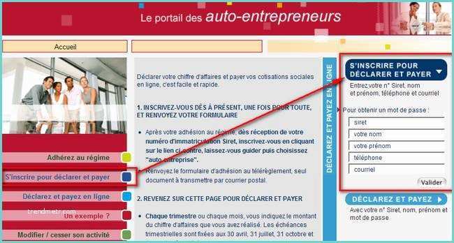 Portail Officiel Des Autoentrepreneurs Net Entreprise Auto Entrepreneur Myae S Inscrire Pour
