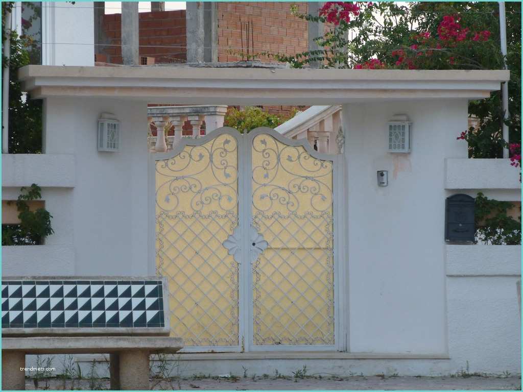 Porte Fer forg Moderne En Tunisie Porte Fer forgé Moderne En Tunisie