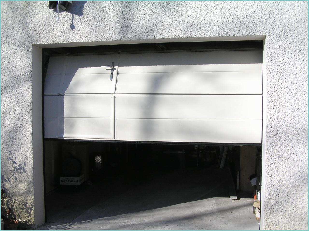 Porte Garage Sectionnelle Avec Portillon Porte Garage Sectionnelle Avec Portillon