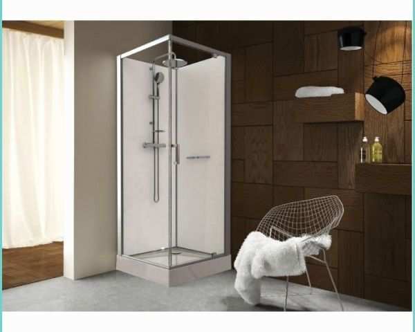 Porte Pliante 90 Cm Transparente Cabine De Douche Carrée Porte Pivotante Transparente 90