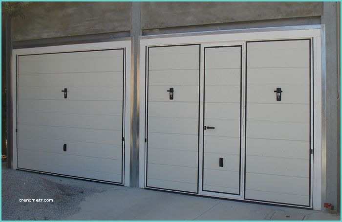 Portone Basculante Con Porta Preventivo Porta Basculante Standard Per Garage Bologna