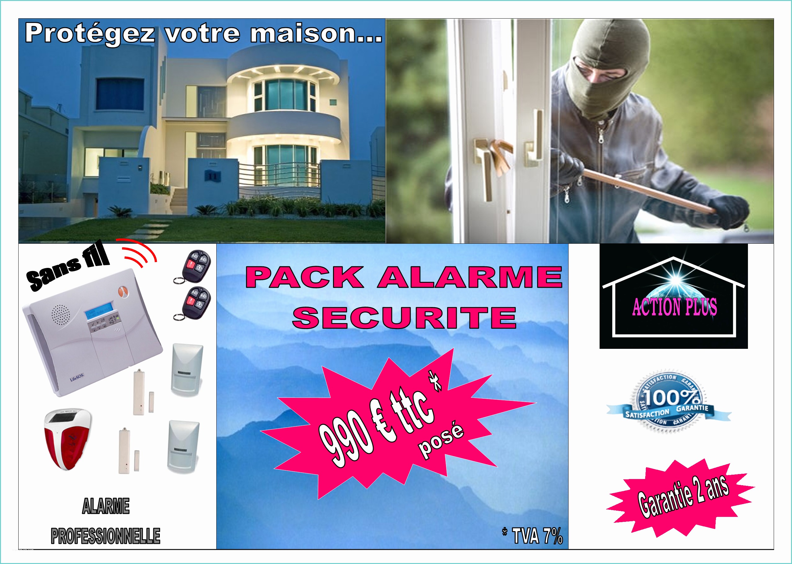 Pose Alarme Maison 42 Alarme Action Plus Dépannage Grenoble Voiron