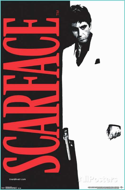 Poster Scarface Geant Scarface Classic Movie Poster Print 22x34