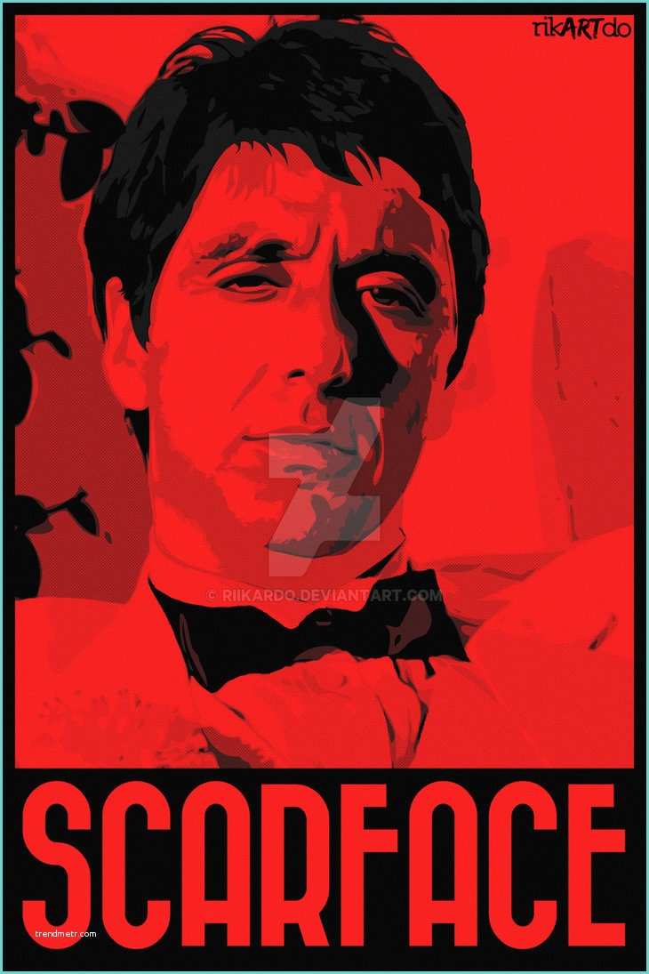 Poster Scarface Geant Scarface Poster by Riikardo On Deviantart
