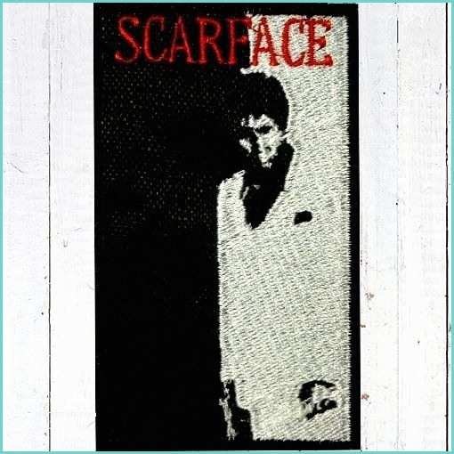 Poster Scarface Geant Scarface Poster Logo Embroidered Patch tony Montana Al