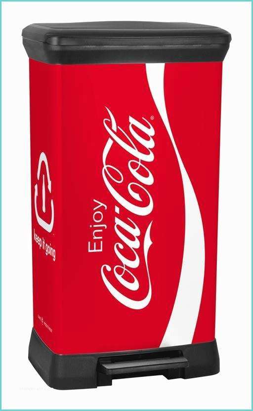 Poubelle Curver 50l Carrefour Curver Deco Poubelle De Recyclage 50 L Coca Cola