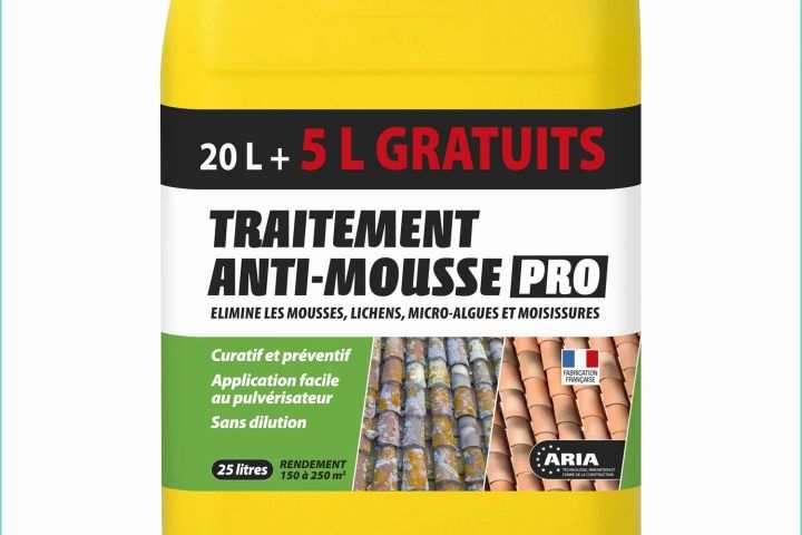 Produit Anti Mousse Leroy Merlin Traitement Anti Mousse Aria 20 5l Gratuit