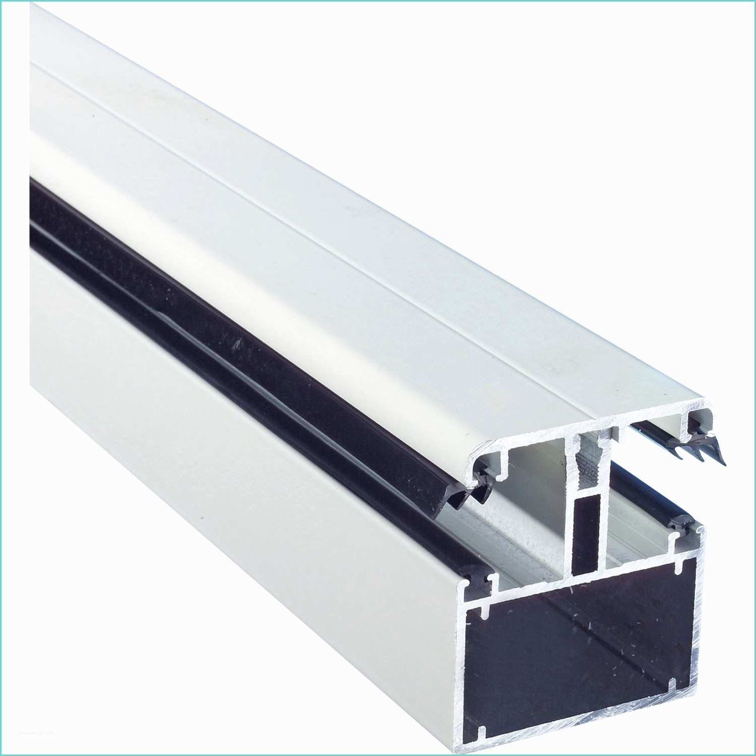 Profil Aluminium Pour Plaque Polycarbonate Kit Jonction Portante Pour Plaque Ep 16 32 Mm Blanc Laqué