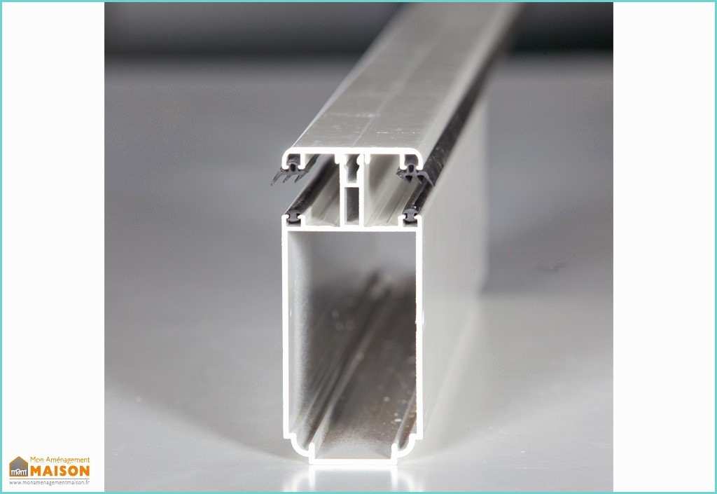 Profil Aluminium Pour Plaque Polycarbonate Profil Autoportant Tub 121 Blanc Sur Mesure Pour