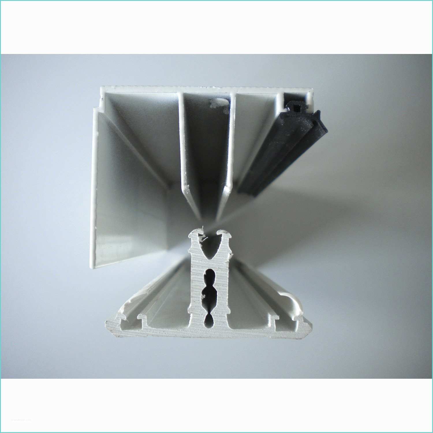 Profil Aluminium Pour Plaque Polycarbonate Profil Bordure Pour Panneau Sandwich Ep 16 32 Mm Blanc L