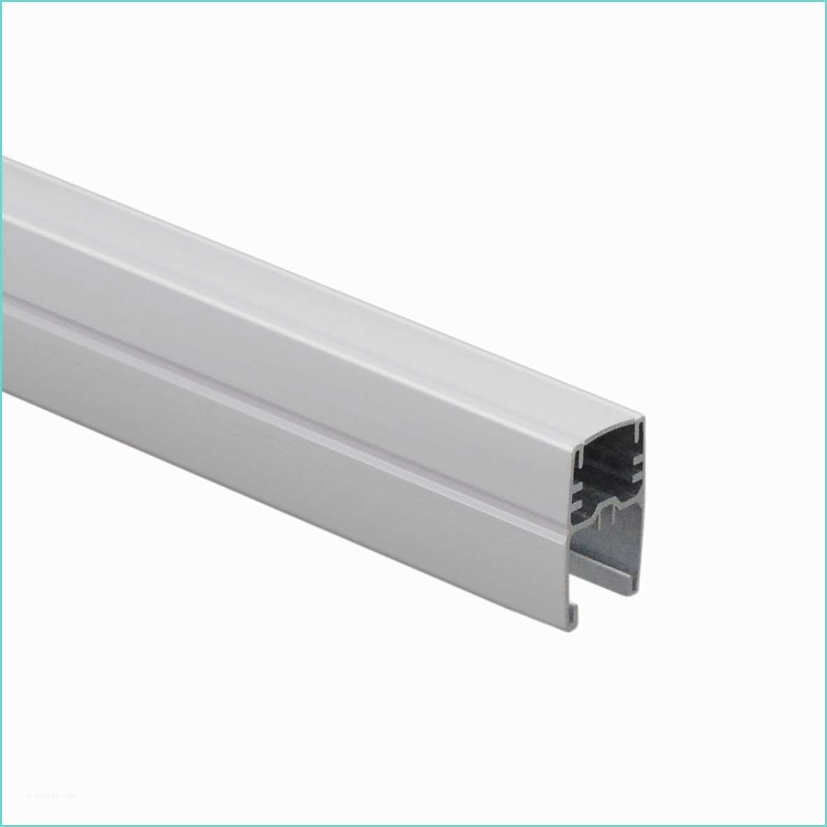 profil de finition aluminium en h premium blanc h 4 5 x l 14 5 x p 3 4 cm e