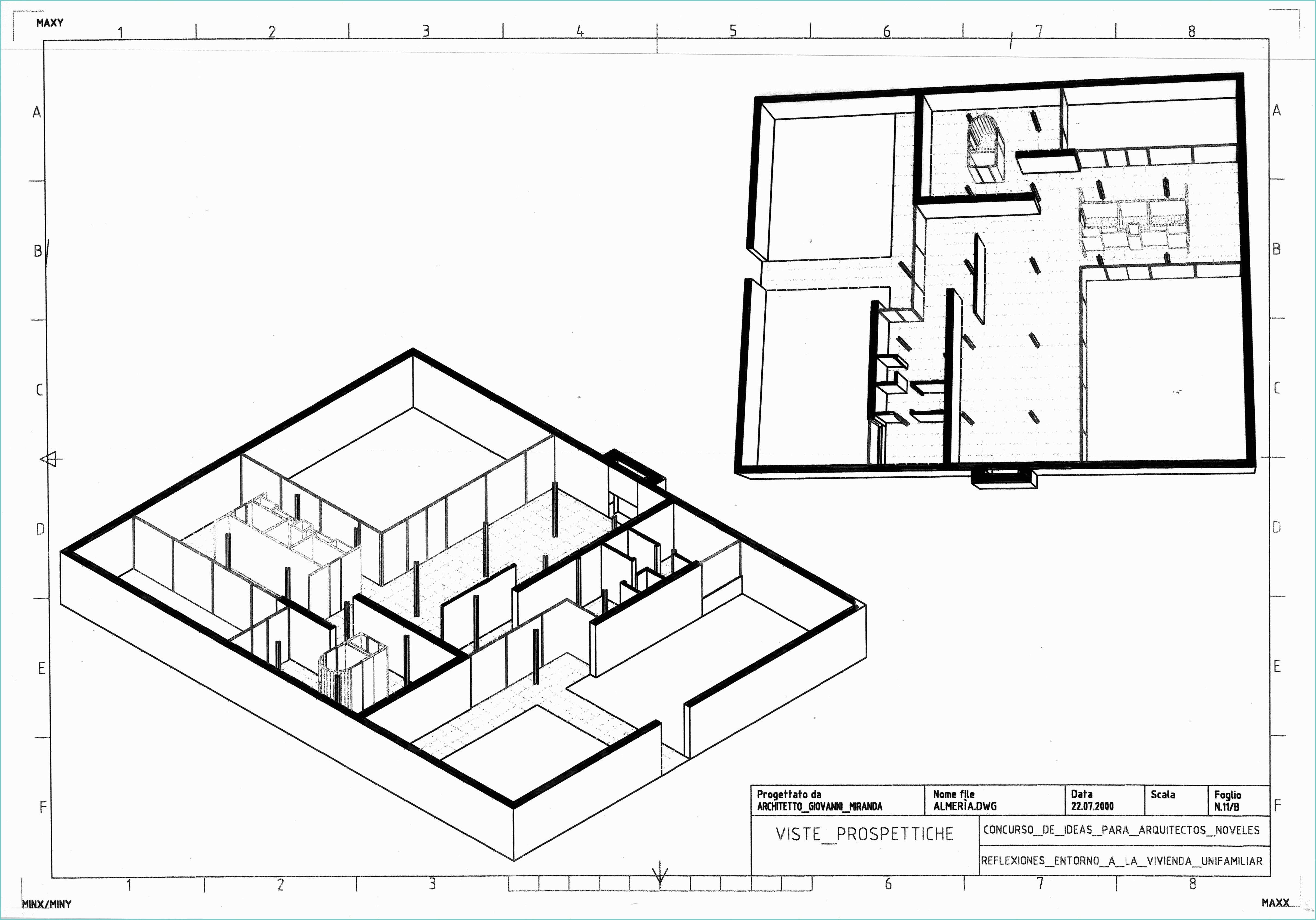 Progetto Di Una Casa Stau Giovanni Miranda Architetto · Pro to Di Una Casa A