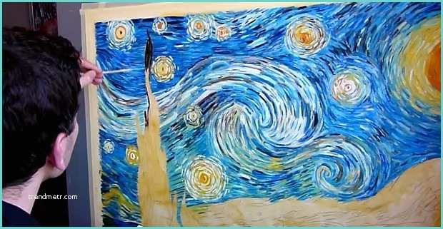 Quadri Famosi Facili Da Copiare Tutorial Dipingere E Van Gogh Stile Arte