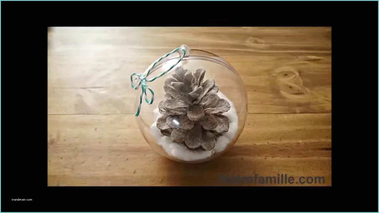 Que Fabriquer Avec Des Pommes De Pin Fabriquer Une Boule De Noël Transparente Avec Une Pomme De