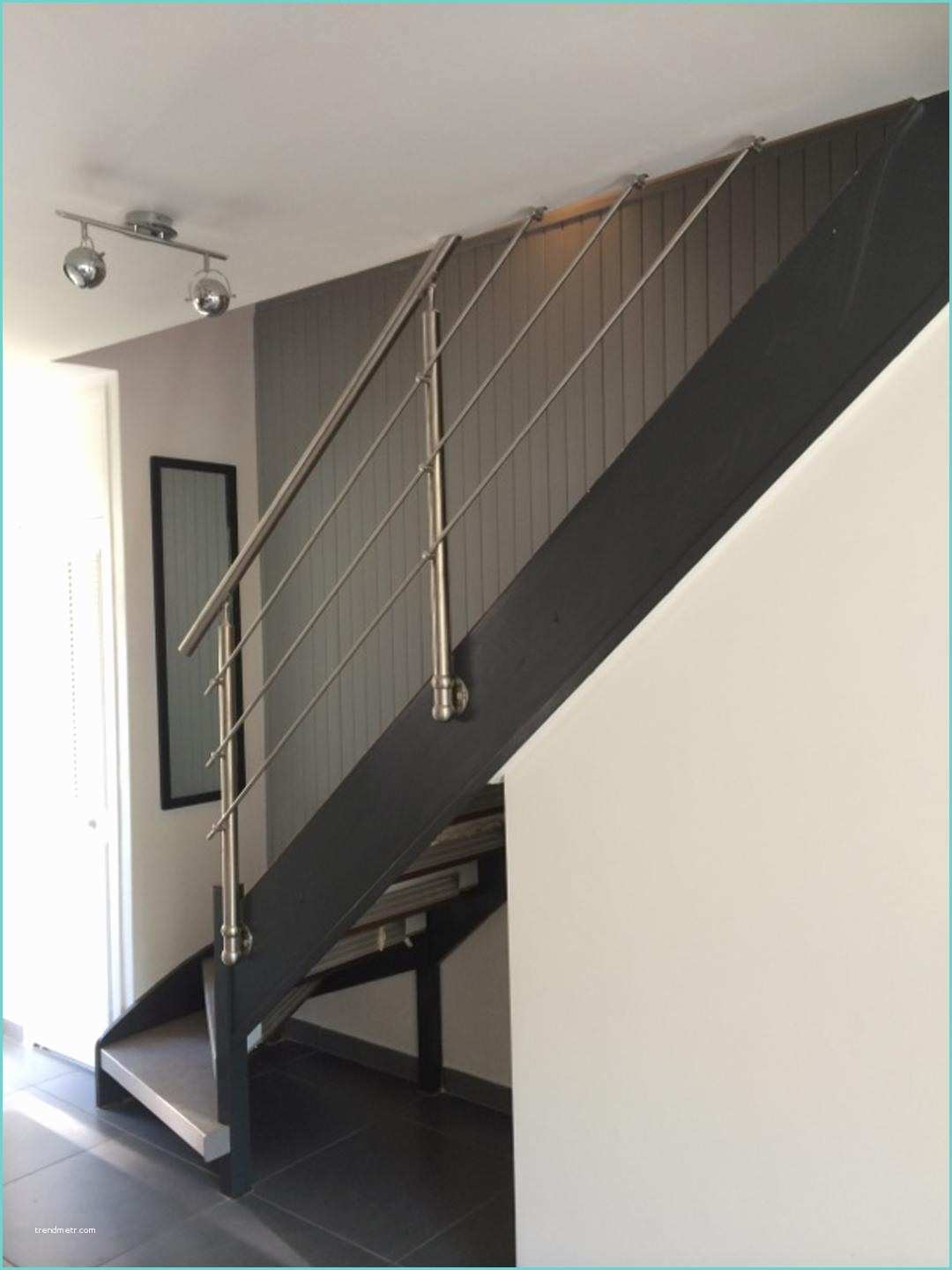 Rampe Escalier Inox Pas Cher Balustrade Inox Brossé – Aflopro – Styl Stair