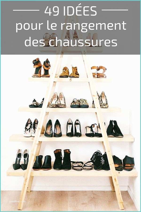 Rangement De Chaussures 49 Idées & astuces Pour Le Rangement Des Chaussures