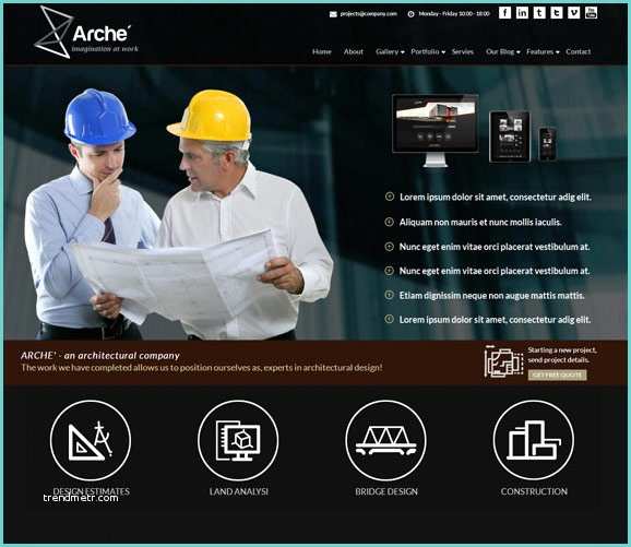 Realizzazione Siti Web Per Architetti Demo Sito Web Per Architetti Arche Demo Sito Web Per