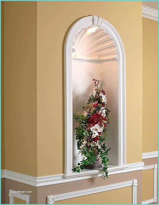 Recessed Wall Niche Decorating Ideas Recessed Wall Niche with Light