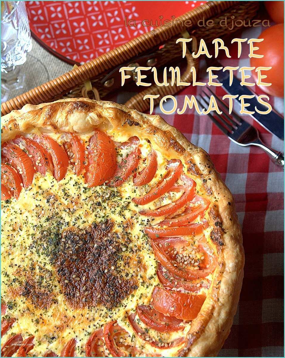 Recette Tarte Sale Pate Feuillete Tarte Feuilletée Aux Deux tomates