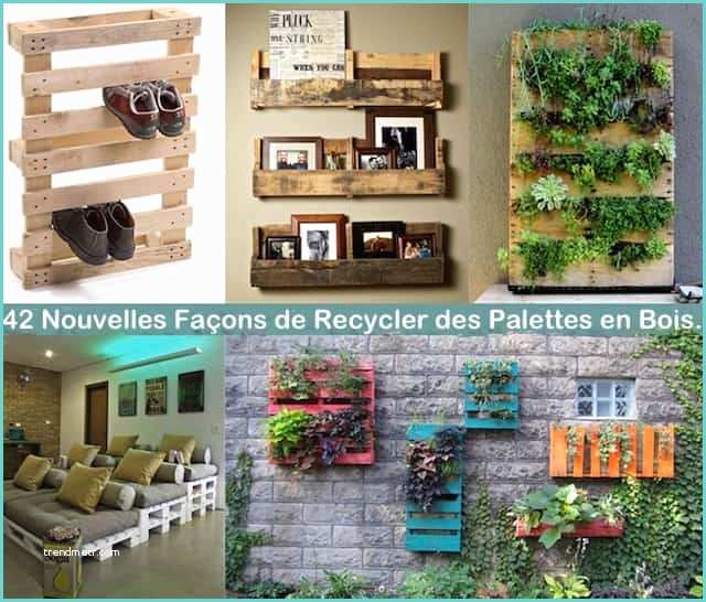 Recyclage Bois De Palette 42 Nouvelles Façons De Recycler Des Palettes En Bois