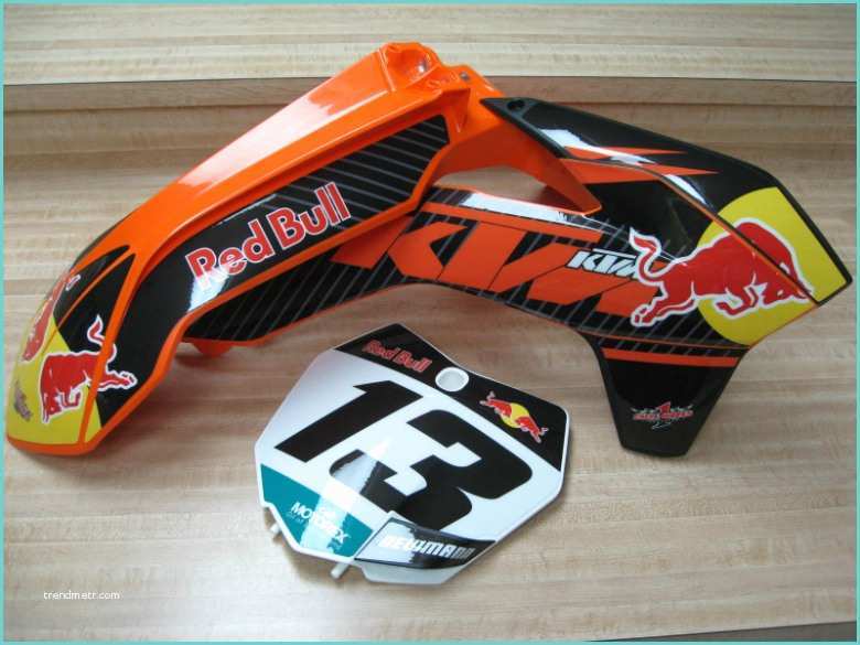 Red Bull Decals for Dirt Bikes Image Ktm 200 with Redbull Sticker Kit