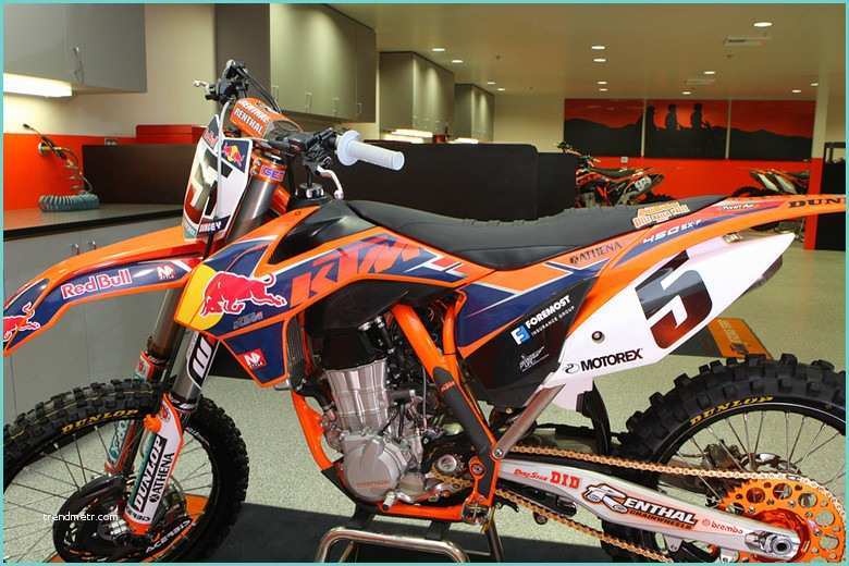 Red Bull Decals for Dirt Bikes Inside the Red Bull Ktm Race Shop Motocross Feature
