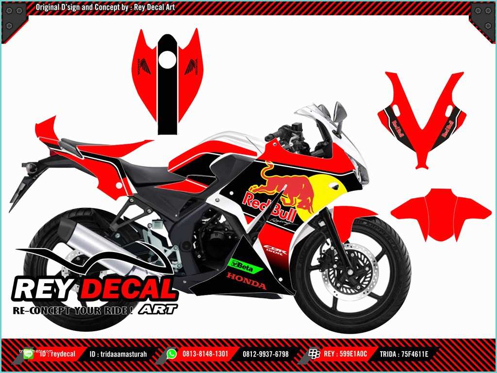 Red Bull Decals for Dirt Bikes Sticker Red Bull Kamos Sticker