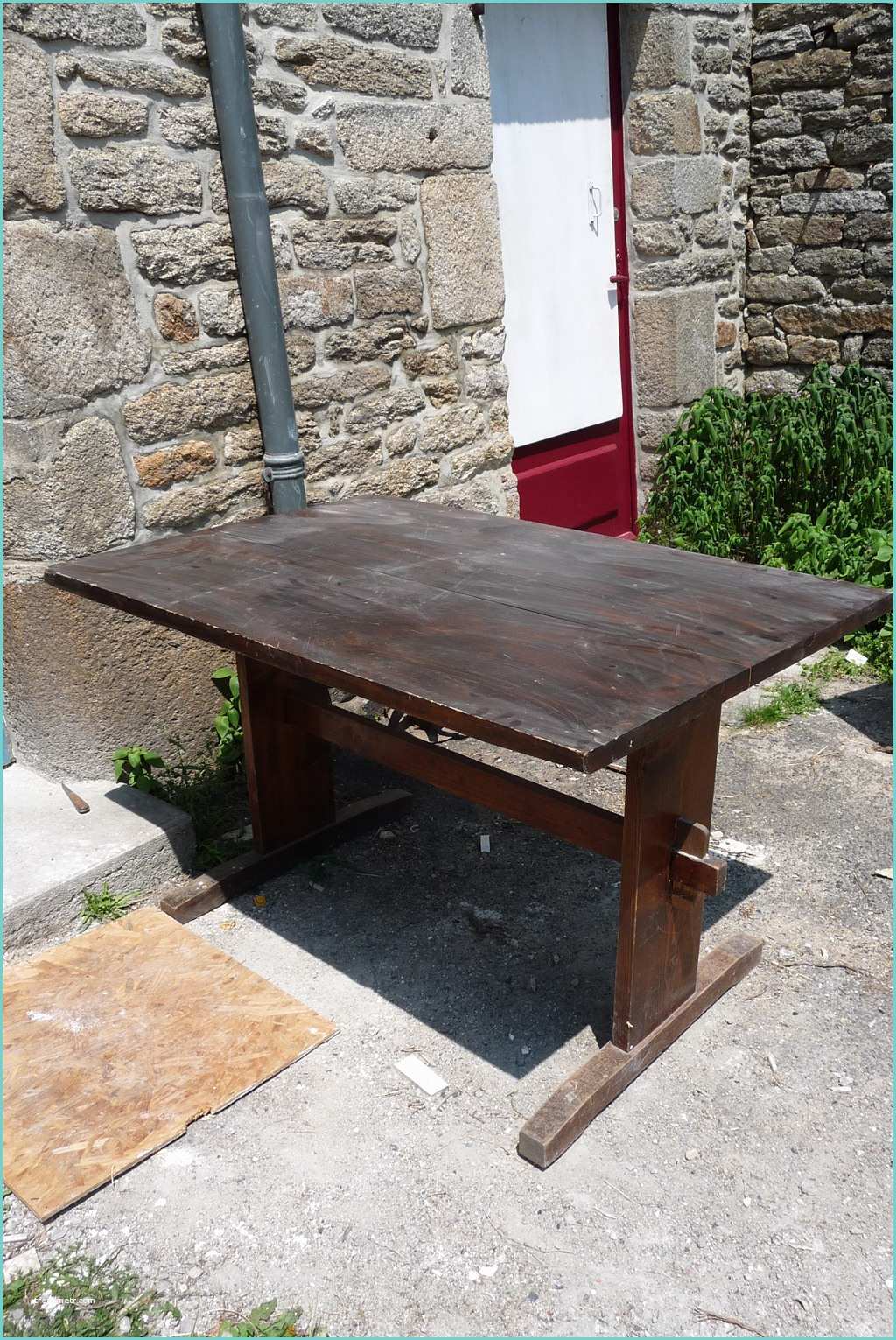 Renover Une Table En Bois En Moderne Rénover Une Vieille Table En Bois