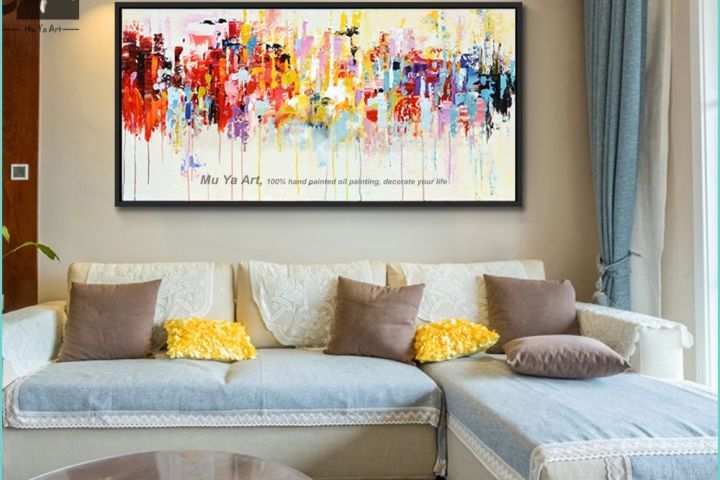 Reproduction Tableau Moderne Famous Tableau Peinture Acrylic Painting Abstract Canvas