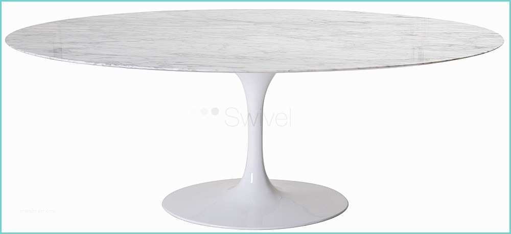 Saarinen Oval Dining Table Replica Eero Saarinen Style Marble Oval Dining Table