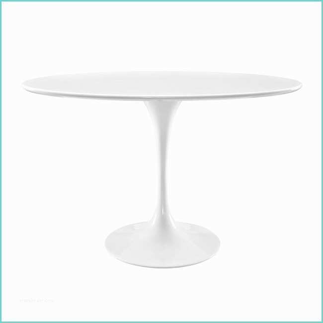 Saarinen Oval Dining Table Replica Saarinen 48" Oval Tulip Dining Table White