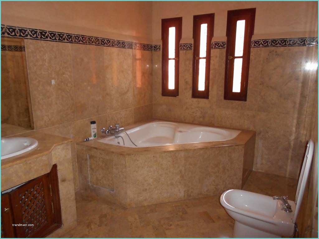 Salle De Bain Au Maroc Locations Villa 6 Chambres Targa Marrakech Agence