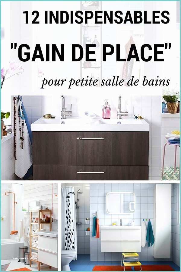 Salle De Bain Gain De Place 12 Indispensables "gain De Place" Pour Une Petite Salle De