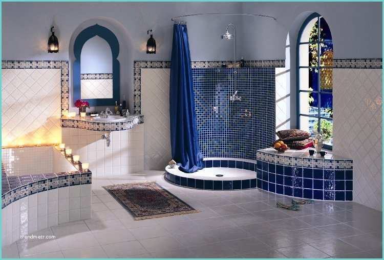 idees deco salle bains marocaine