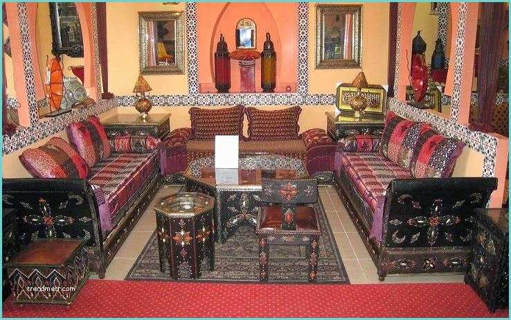 Salon Marocain De Luxe Fantastique Artisanat La Décoration De Salon Traditionnel