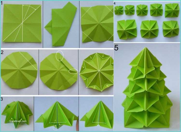 Sapin En Tissus De Noel origami De Noël – 6 Idées Avec Des Instructions De Pliage