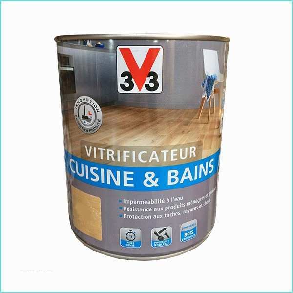 Saturateur V33 Pas Cher V33 Vitrificateur Cuisine & Bains Incolore Mat Pas Cher En