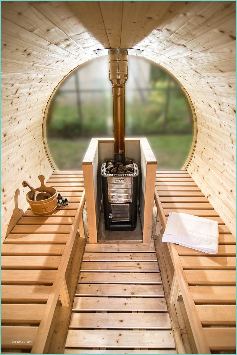 Sauna Finlandese Da Esterno E Ricavare Una Piccola Zona Relax Con Le Saune Da Esterno