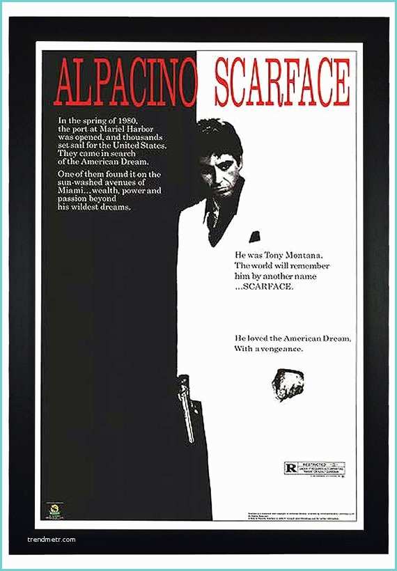 Scarface Black and White Poster Items Similar to Scarface Movie Black and White Classic