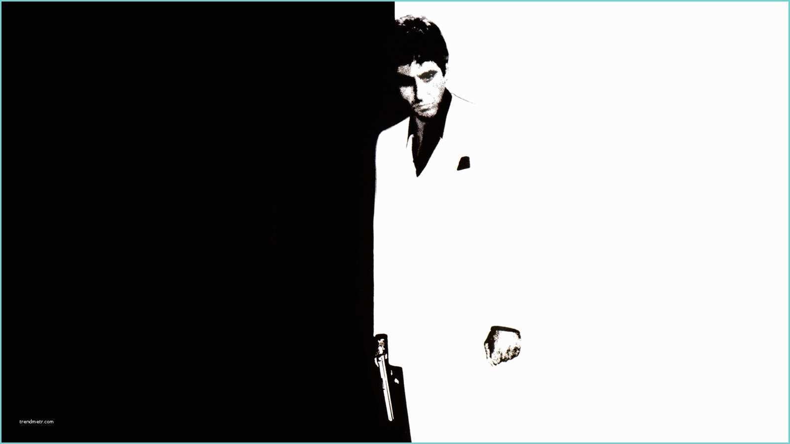 Scarface Black and White Poster the Cellulord is Watching Blu Ray Scarface
