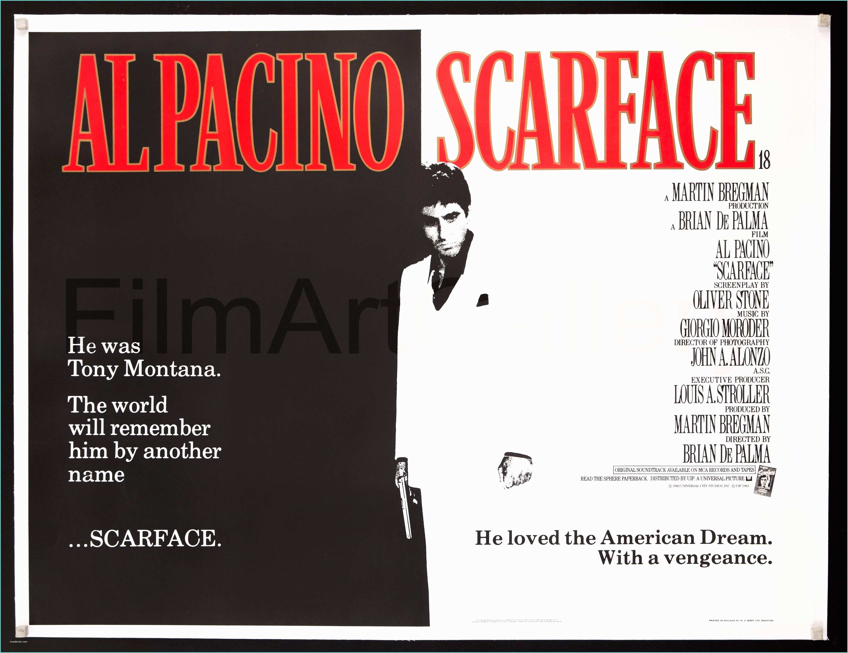 Scarface Poster Font Faience Pas Cher anduze Ides